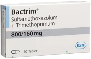 Bactrim pills in a bottle